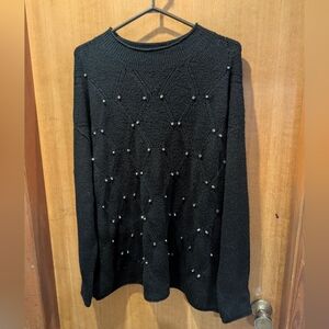 Love & Legend Black Knit Top